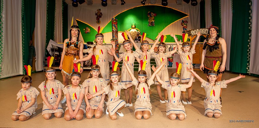 Kinderkarneval beim SCC Gr&uuml;n Wei&szlig;