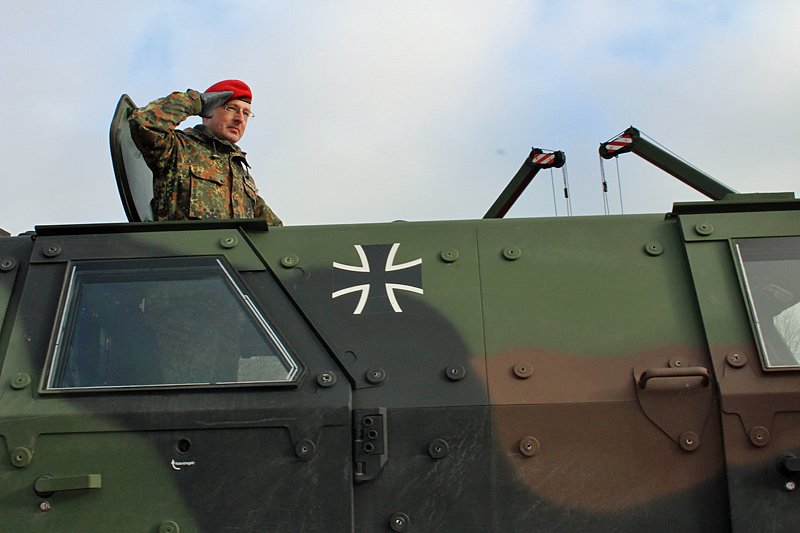 &Uuml;bergabe Kommando bei der 1. Kompanie des Versorgungsbataillons 131