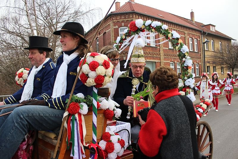 Wieder Rosensonntagsumzug in Frankenhausen