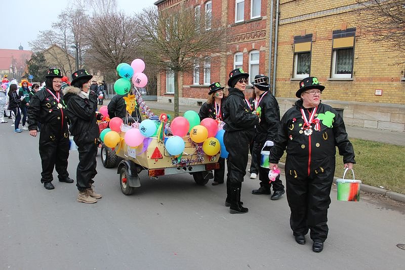 Wieder Rosensonntagsumzug in Frankenhausen