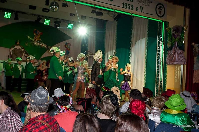 Nach dem Umzug geht es abends weiter