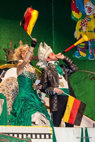 Nach dem Umzug geht es abends weiter