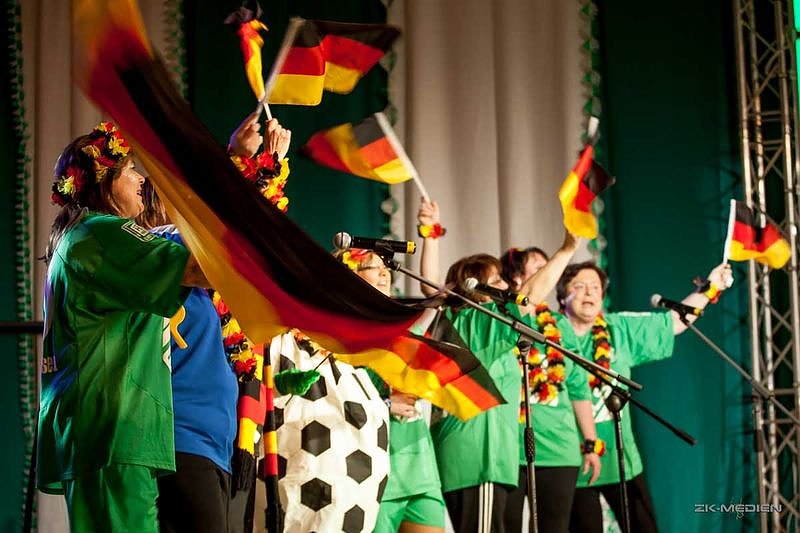 Nach dem Umzug geht es abends weiter