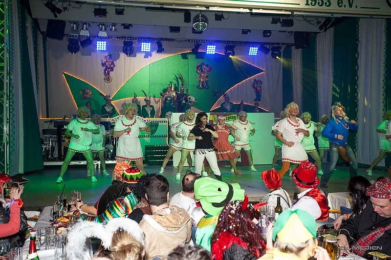 Nach dem Umzug geht es abends weiter