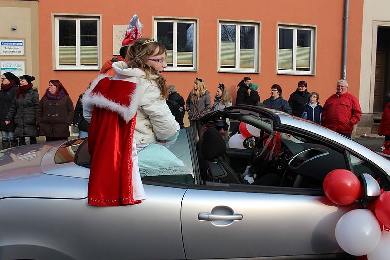 N&auml;rrinnen und Narren zogen durch Sondershausen (2)