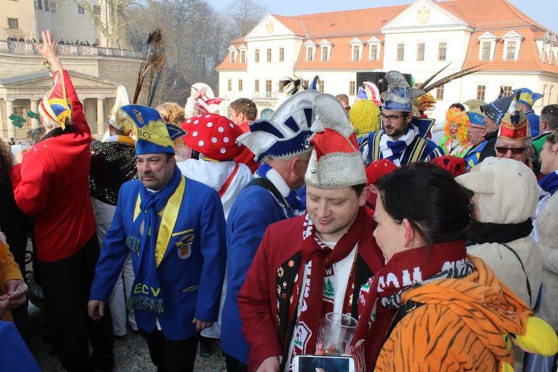 Party auf Markt und im Rathaus (2)