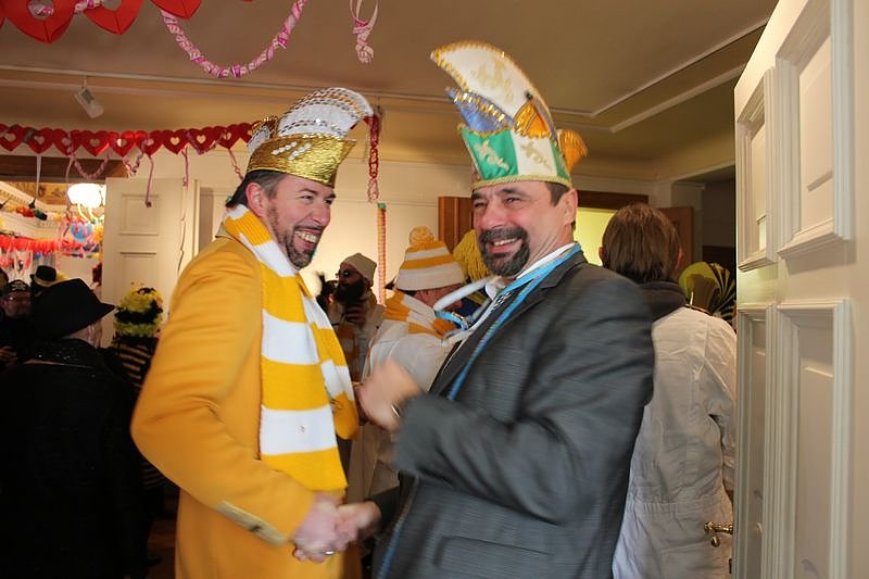 Party auf Markt und im Rathaus (2)