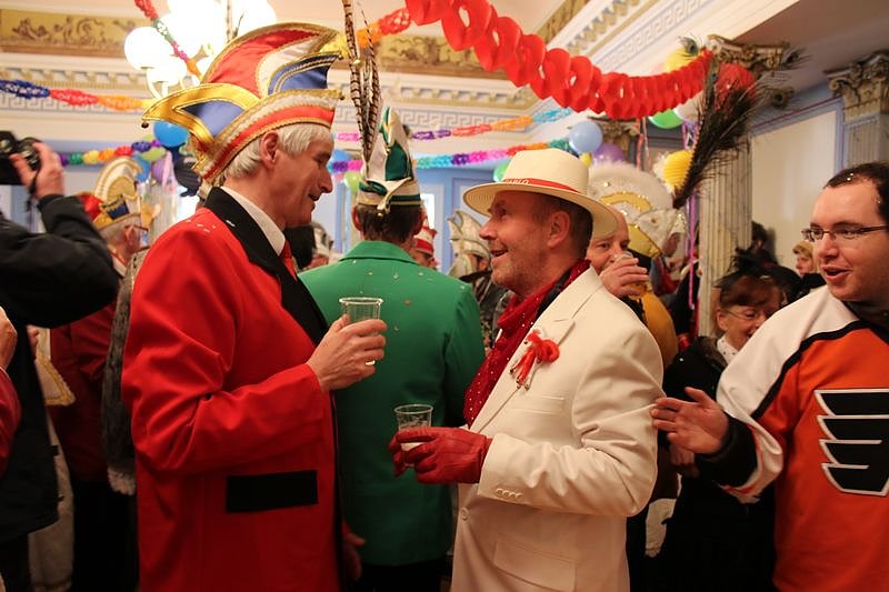 Kein richtiges Gruppenbild, aber Orden