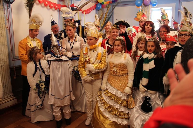 Kein richtiges Gruppenbild, aber Orden