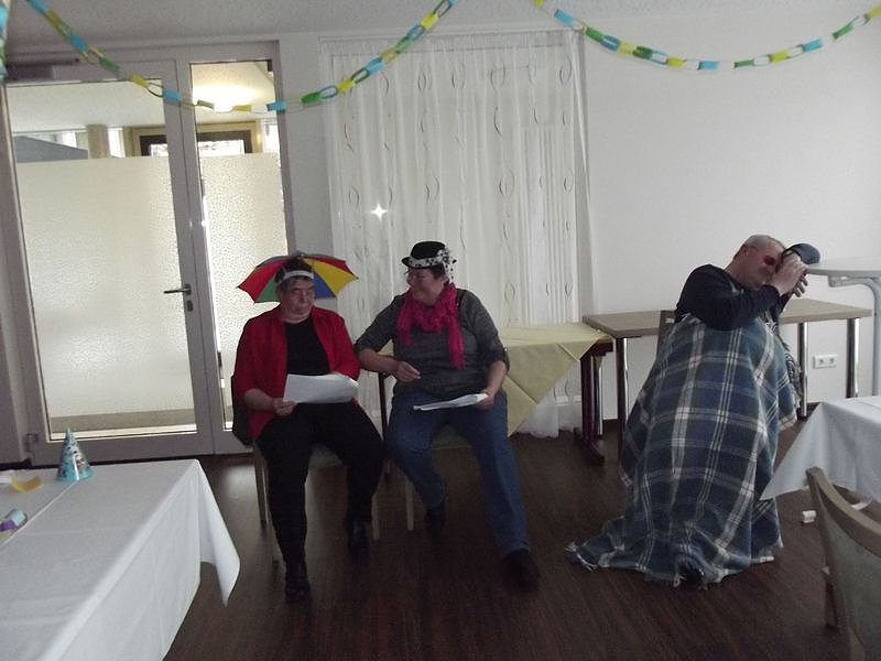 WB 4 feierte kr&auml;ftig Fasching