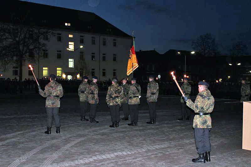 Neuer Lehrgang in Sondershausen vereidigt