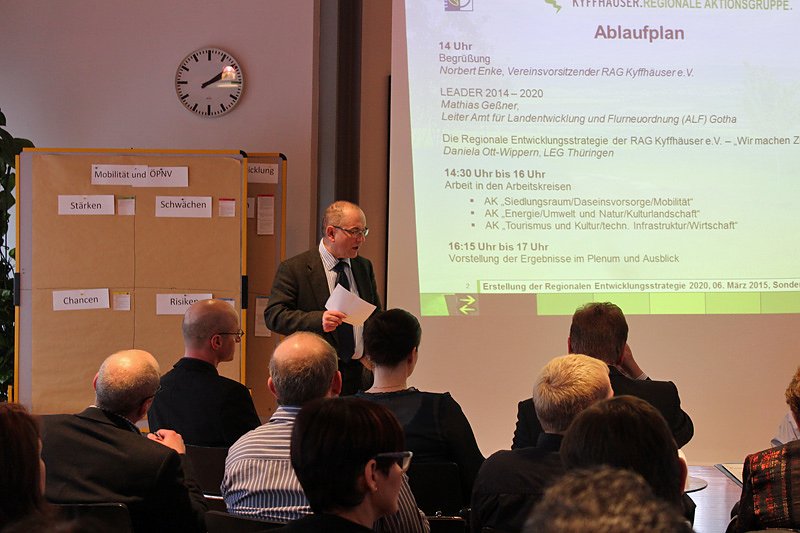 Auftakt LEADER 2020 im Kyffh&auml;userkreis!