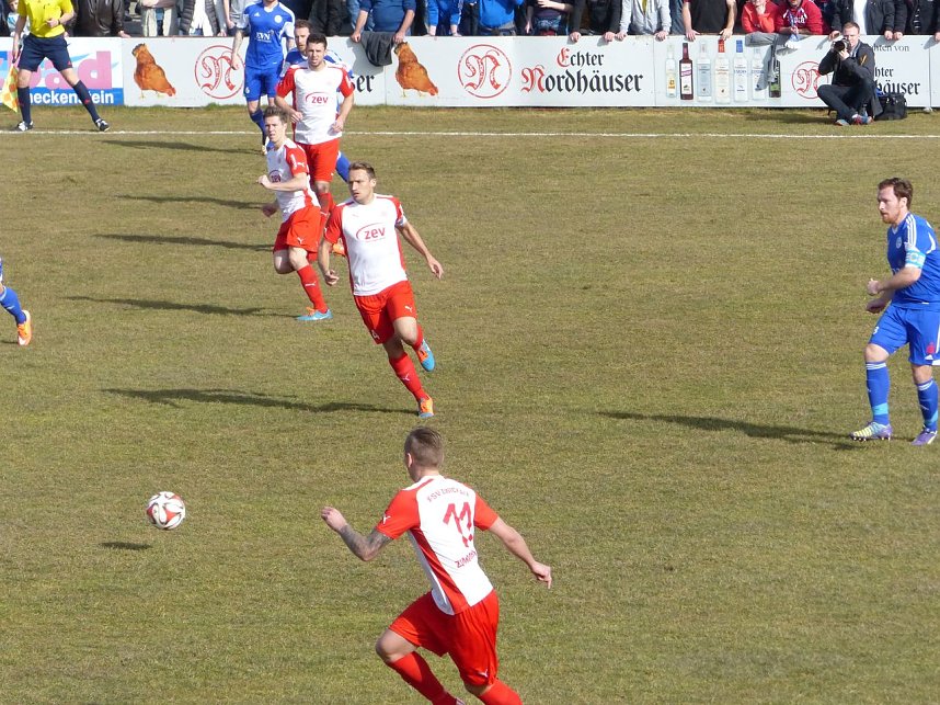 Wacker Nordhausen verliert Spitzenspiel gegen Zwickau