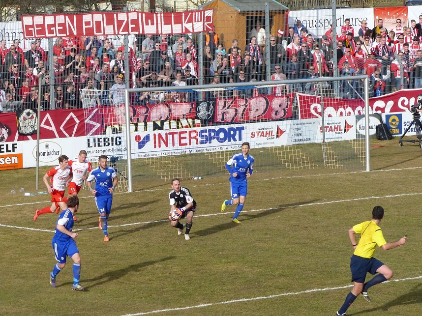 Wacker Nordhausen verliert Spitzenspiel gegen Zwickau