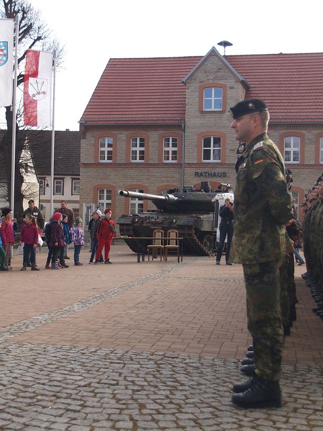 Patenschaft besiegelt