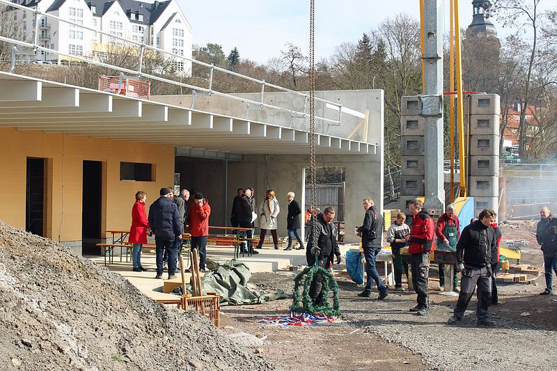 Richtfest im Kurpark