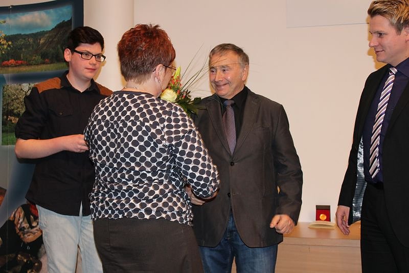 Ehrenmedaille in Gold verliehen