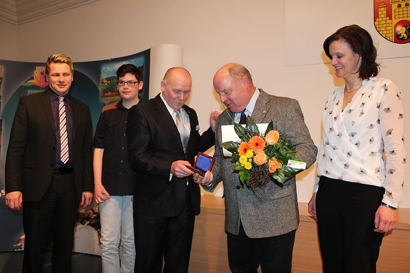 Ehrenmedaille in Gold verliehen