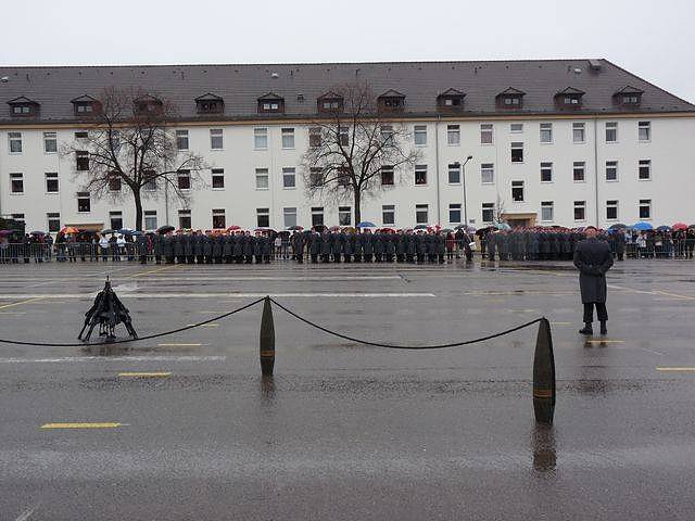 Gel&ouml;bnis der Rekruten in Sondershausen