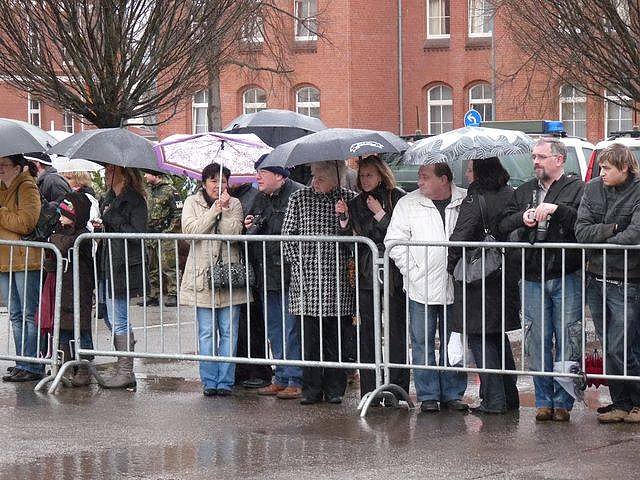 Gel&ouml;bnis der Rekruten in Sondershausen