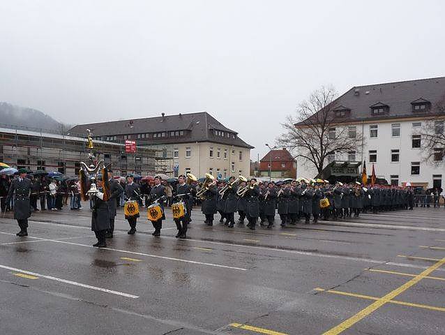 Gel&ouml;bnis der Rekruten in Sondershausen