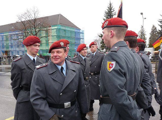 Gel&ouml;bnis der Rekruten in Sondershausen