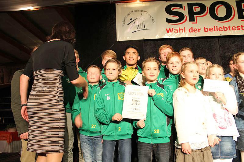 Beliebteste Nachwuchssportler des Kyffh&auml;userkreises