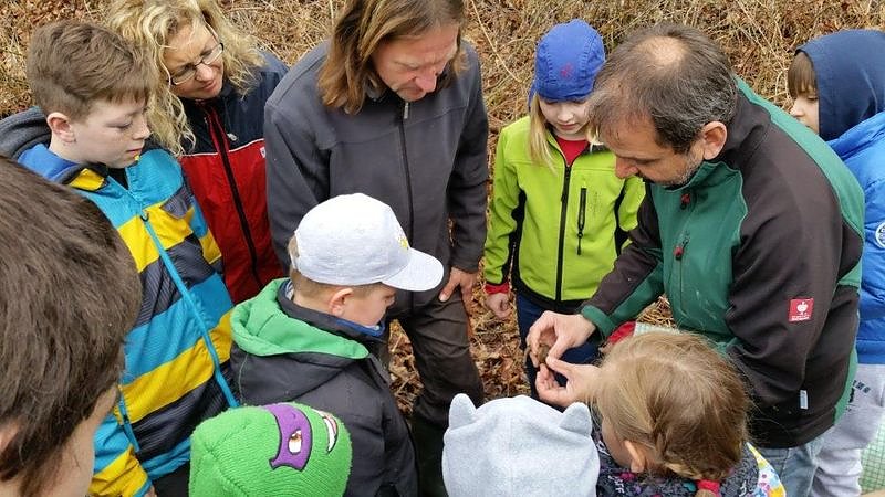 NABU Kids helfen Amphibien