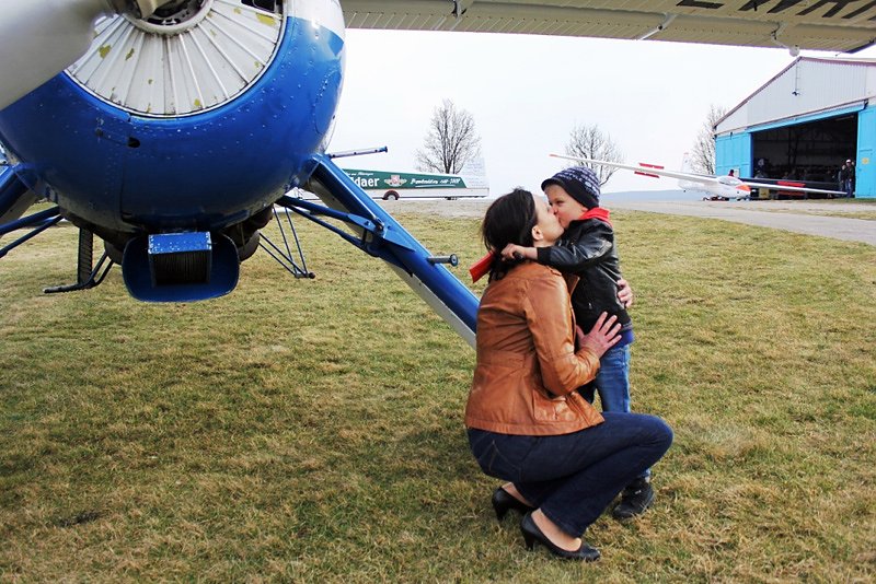 Flugplatzfest mit Hei&szlig;luftballons