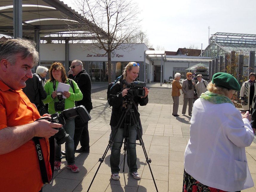 Saisoner&ouml;ffnung im Sangerh&auml;user Rosarium