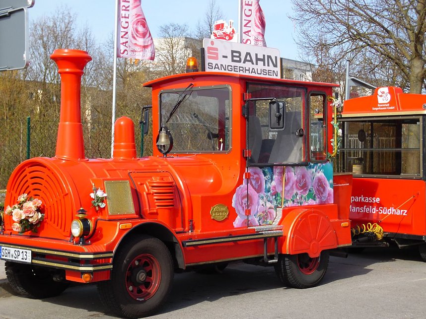 Saisoner&ouml;ffnung im Sangerh&auml;user Rosarium