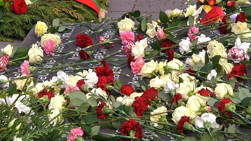 Gedenken zum 70. Jahrestag der Befreiung des KZ Mittelbau-Dora