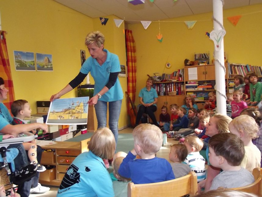 Gl&uuml;ckauf-G&auml;rtner bei den Kita Patenkindern