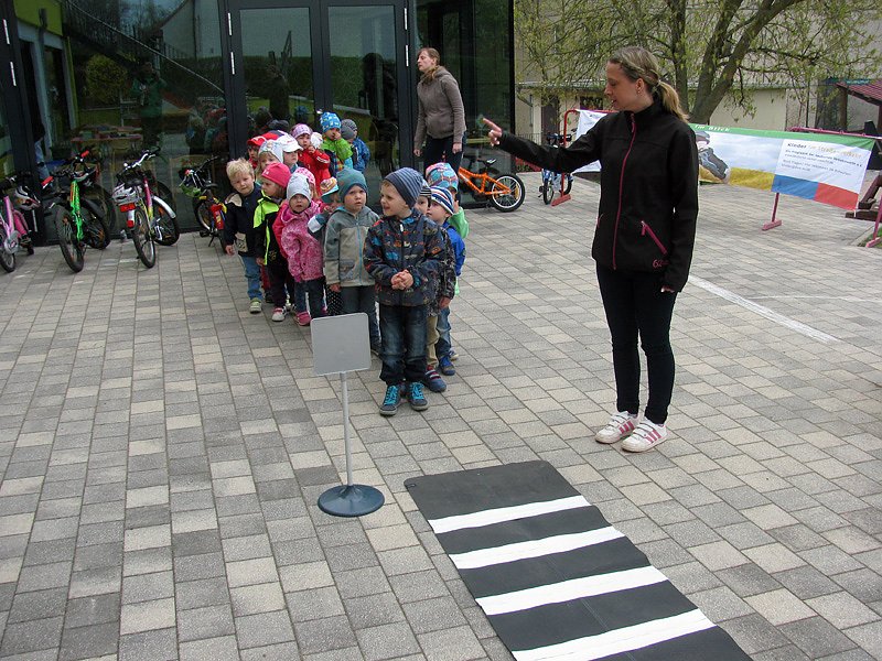 Verkehrssicherheitstag der Kita Bummi  Artern