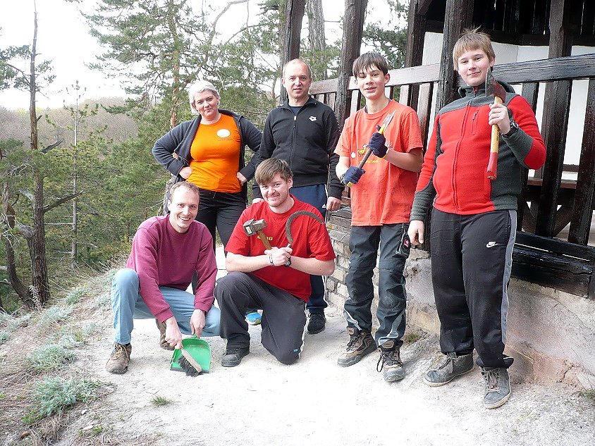 Fr&uuml;hjahrsputz Bad Frankenhausen 2015