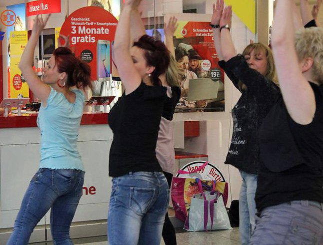 Flashmob in Sondershausen
