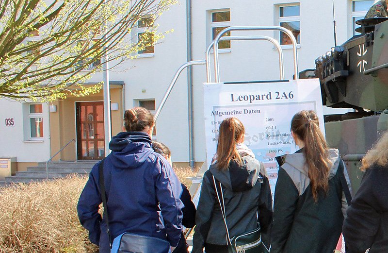 Beim Girlsday Erfahrungen gesammelt