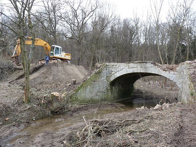 Spatenstich Br&uuml;cke