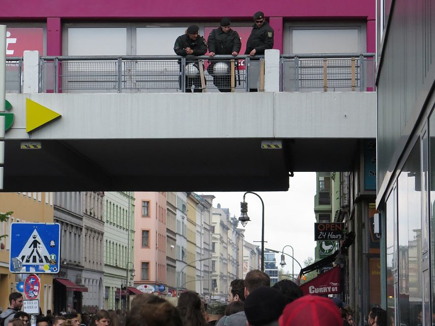 1. Mai in Berlin Kreuzberg