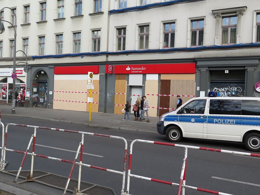 Revolution&auml;re 1. Mai Demo