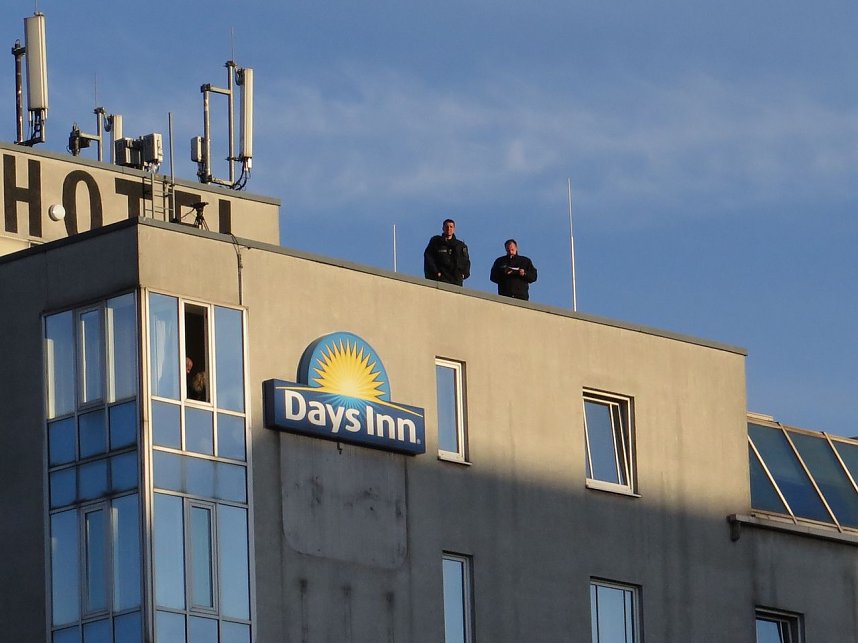 Revolution&auml;re 1. Mai Demo