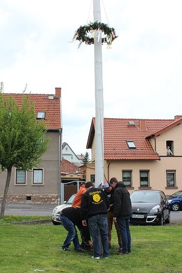 Bei den Kirmesburschen gefeiert