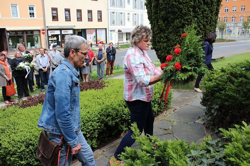 Der Opfer des Faschismus gedacht