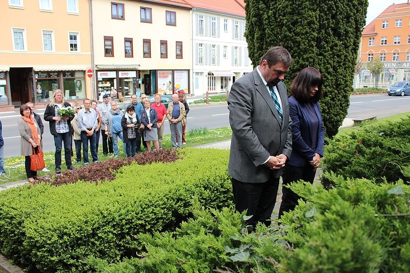 Der Opfer des Faschismus gedacht