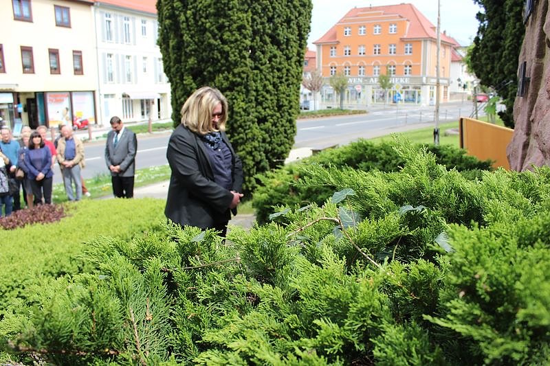 Der Opfer des Faschismus gedacht