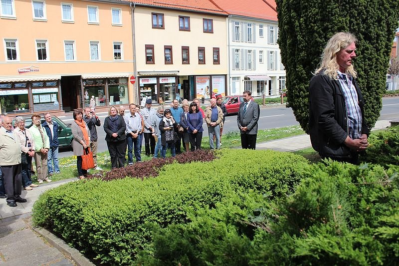 Der Opfer des Faschismus gedacht