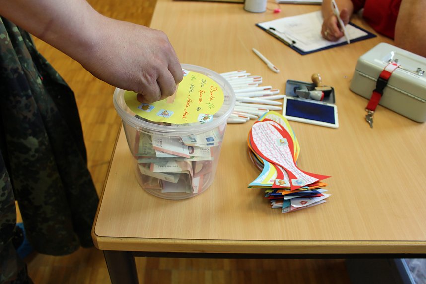 Blut floss bei der Bundeswehr f&uuml;r guten Zweck!