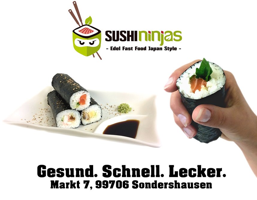 Ab heute frischer Sushi