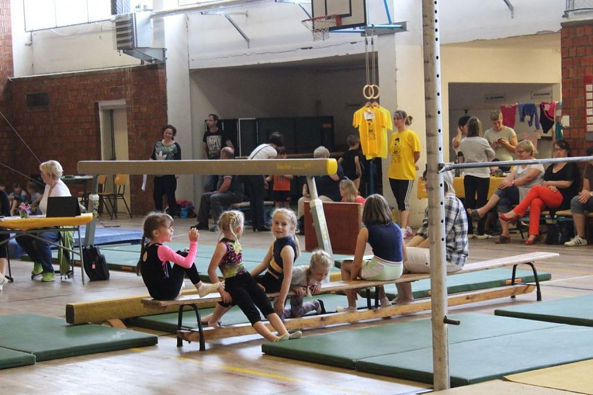 In der Borntalhalle wird geturnt