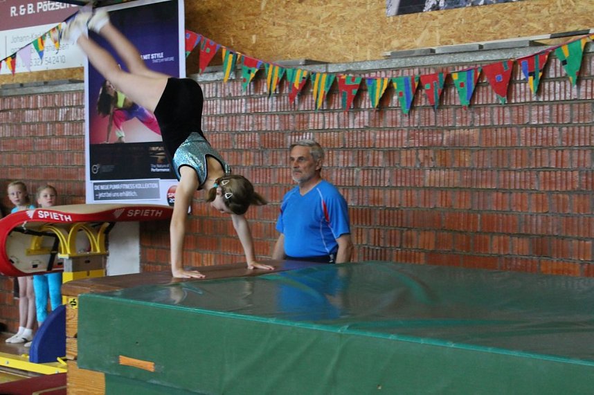 In der Borntalhalle wird geturnt